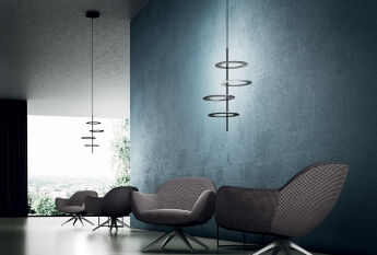 Lampa sufitowa ICONE HULA HOOP S4