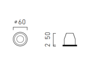 CHORS Beep In wpuszczana LED - 2