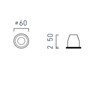 Lampa led CHORS Beep In wpuszczana LED - 2