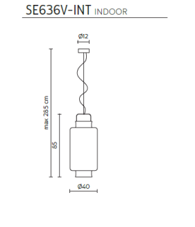 Lampa wisząca Karman Kimono 2 suspension IN - 3