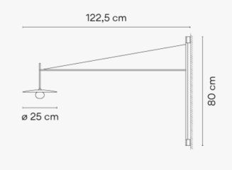 Kinkiet led Vibia TEMPO 5756 / 5757 - 4