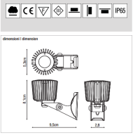 PURALUCE - CHILI outdoor spot - 3