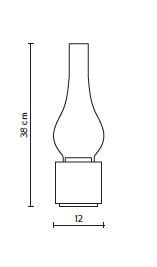 Lampa biurkowa Karman AMARCORD - 2