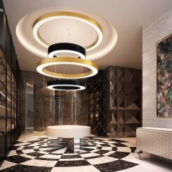 Panzeri SILVER RING wisząca