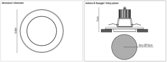 Lampa led PURALUCE - RASO 25W recessed - 3