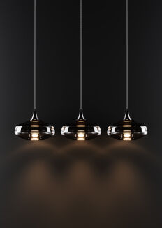 Lampa wisząca Lodes NOSTALGIA GLASS LARGE BLACK - 4