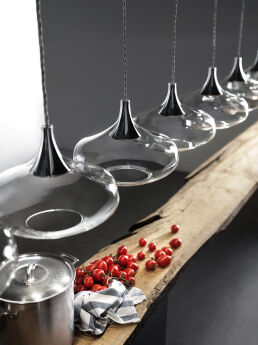 Lodes NOSTALGIA GLASS LARGE BLACK