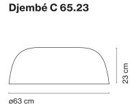 Marset Djembé stropowa 65.23 - 5