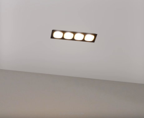 Lampa sufitowa Wever & Ducre PIRRO 4.0 wpuszczana