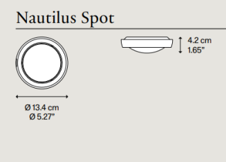 Oprazwa led Lodes NAUTILUS spot - 2