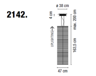 VIBIA RHYTHM 2142 - 4
