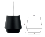Zero Lighting ELEMENTS XS suspension   - 2