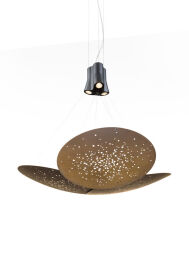 Fabbian LENS F46 wisząca potrójna - 8