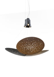 Fabbian LENS F46 wisząca potrójna - 9