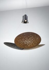 Fabbian LENS F46 wisząca potrójna - 3