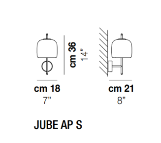 Kinkiet Vistosi JUBE AP S - 3
