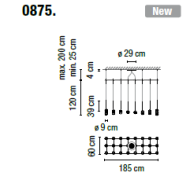Vibia ALGORITHM 0875 - 4