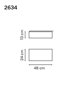 Lampa sufitowa led Vibia Structural 2634 ceiling - 3