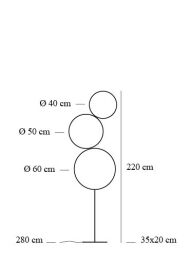 Catellani & Smith SORRY GIOTTO 3 podłogowa - 6