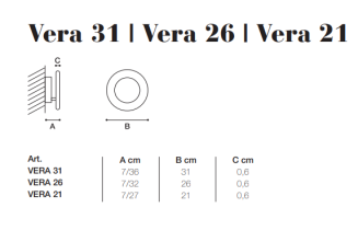 Kinkiet led ICONE VERA 31/26/21 - 5