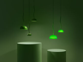 Lampa wisząca Zero Lighting CURVE metal suspension - 2
