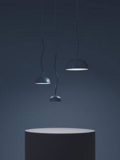 Lampa wisząca Zero Lighting CURVE metal suspension - 5