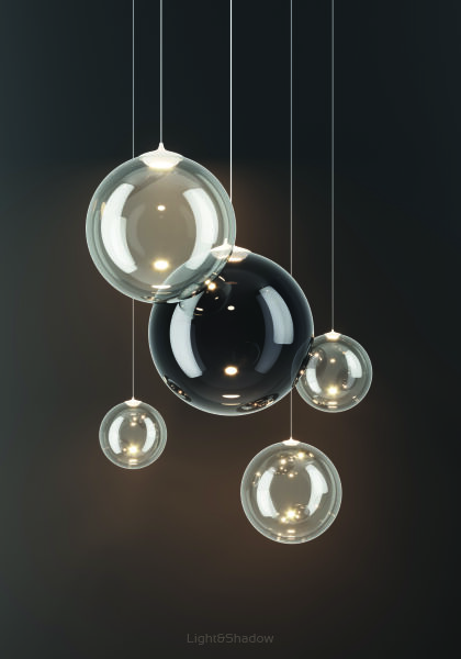 Lampa wisząca Lodes RANDOM SOLO  3000K