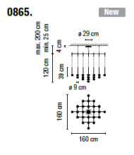 Vibia ALGORITHM 0865 - 3