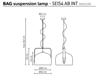 Lampa wisząca Karman BAG 2 suspension - 4