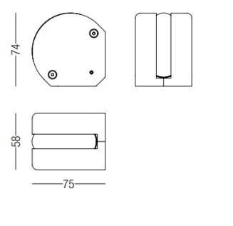 Lampa led PURALUCE - ARCO 90 - 2