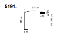 VIBIA BALANCE 5191 - 4
