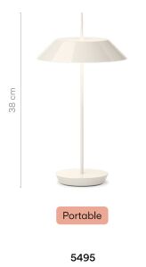 Vibia Mayfair Mini przenośna - 45