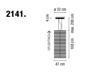 VIBIA RHYTHM 2141 - 4