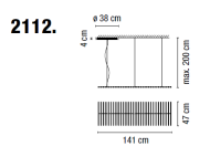 VIBIA RHYTHM 2112 - 3