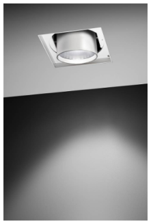 Lampa led PURALUCE - ORIENTE SQUARE 1module recessed - 2