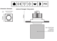 PURALUCE - ORIENTE SQUARE 1module recessed - 3