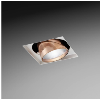 Lampa led PURALUCE - ORIENTE SQUARE 1module recessed