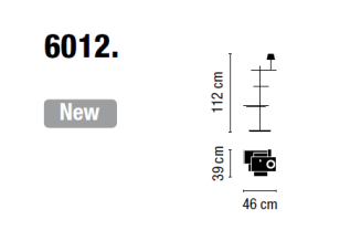 Lampa podłogowa VIBIA SUITE 6012 - 7