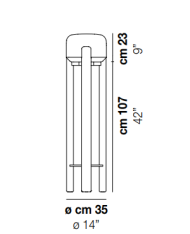 Vistosi SATA PT podłogowa - 2