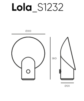 Lampa biurkowa Aromas LOLA_S1232 - 2
