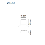 Vibia Structural 2600 wall - 3