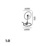 Wever & Ducre MIRRO stojąca - 3