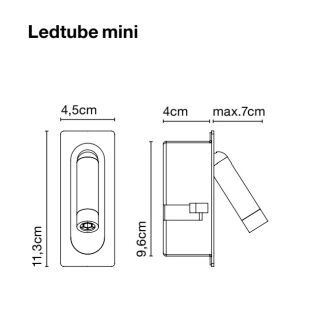 Kinkiet Marset Ledtube Mini - 9