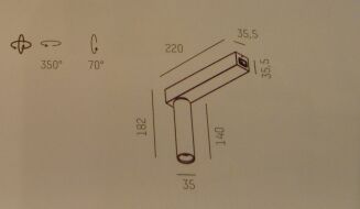 Lampa led MOLTO LUCE Trigga W - 2