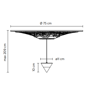 Lampa wisząca Karman MOONBLOOM SE256 1B/SE256 3B - 4