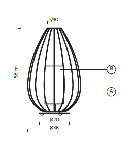 Lampa biurkowa Karman CELL M614B - 2