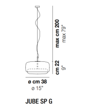 Vistosi JUBE SP G wisząca - 5