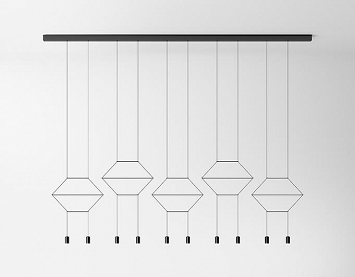 Vibia WIREFLOW LINEAL 0330 suspension 