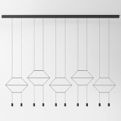 Vibia WIREFLOW LINEAL 0330 suspension 