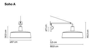 Kinkiet Marset Soho zewnętrzna - 9